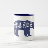 Tasse 2 Couleurs Ours Blue Ridge (Centre)