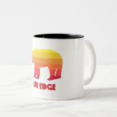 Tasse 2 Couleurs Ours Blue Ridge (Devant droit)