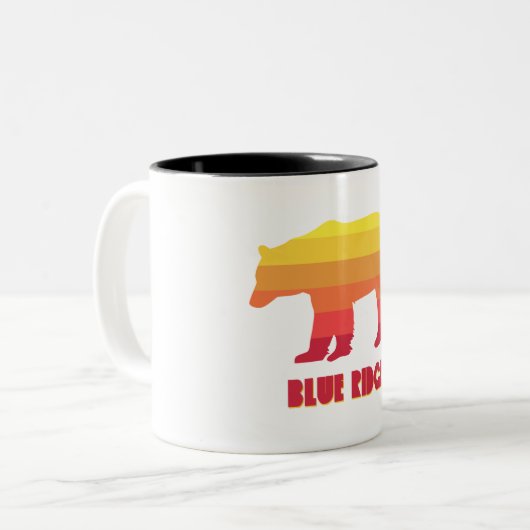 Tasse 2 Couleurs Ours Blue Ridge (Devant gauche)