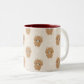 Tasse 2 Couleurs Ours Brown Chonky (Devant droit)