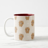 Tasse 2 Couleurs Ours Brown Chonky (Gauche)