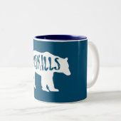 Tasse 2 Couleurs Ours de Catalogne (Devant droit)