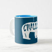 Tasse 2 Couleurs Ours de Challis Idaho (Devant gauche)