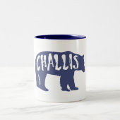 Tasse 2 Couleurs Ours de Challis Idaho (Centre)