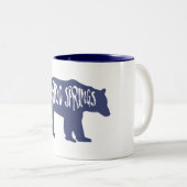 Tasse 2 Couleurs Ours de Colorado Springs (Devant droit)