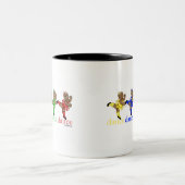 Tasse 2 Couleurs Ours de danse (Centre)