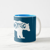 Tasse 2 Couleurs Ours de Durango (Devant droit)