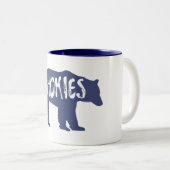 Tasse 2 Couleurs Ours de fumée (Devant droit)