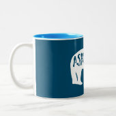 Tasse 2 Couleurs Ours de l'Oregon d'Ashland (Gauche)