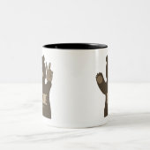 Tasse 2 Couleurs Ours de paix de Boone Caroline du Nord (Centre)