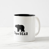 Tasse 2 Couleurs Ours de papa (Devant droit)