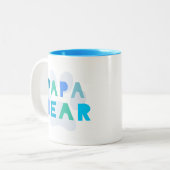 Tasse 2 Couleurs Ours de papa (Devant gauche)
