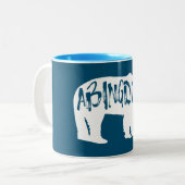Tasse 2 Couleurs Ours de Virginie d'Abingdon (Devant gauche)