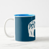 Tasse 2 Couleurs Ours de Virginie d'Abingdon (Gauche)