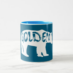 Tasse 2 Couleurs Ours doré du Colorado