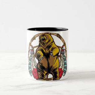 Tasse 2 Couleurs Ours Dreamcatcher