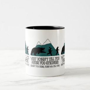 Tasse 2 Couleurs Ours drôles