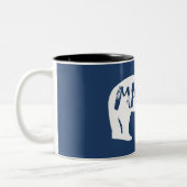 Tasse 2 Couleurs Ours du Maine (Gauche)