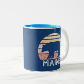 Tasse 2 Couleurs Ours du Maine (Devant droit)