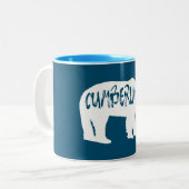 Tasse 2 Couleurs Ours du maryland de Cumberland (Devant gauche)