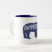 Tasse 2 Couleurs Ours du maryland de Cumberland (Devant gauche)