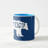 Tasse 2 Couleurs Ours du Minnesota (Devant droit)