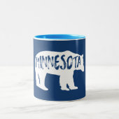 Tasse 2 Couleurs Ours du Minnesota (Centre)