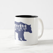 Tasse 2 Couleurs Ours du Montana (Devant droit)