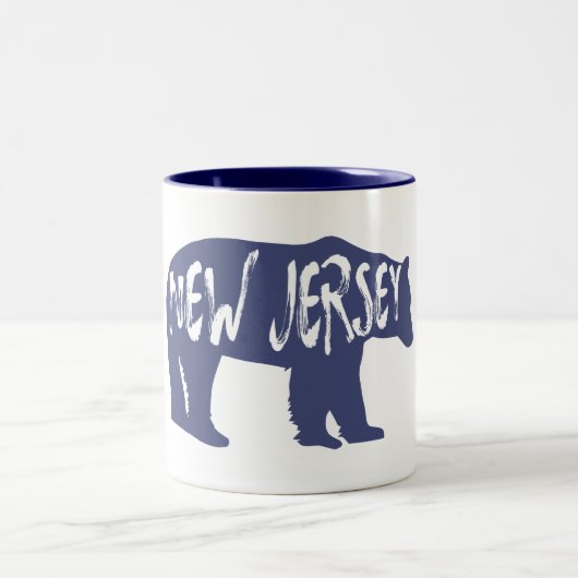 Tasse 2 Couleurs Ours du New Jersey (Centre)