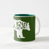 Tasse 2 Couleurs Ours du New Jersey (Devant droit)