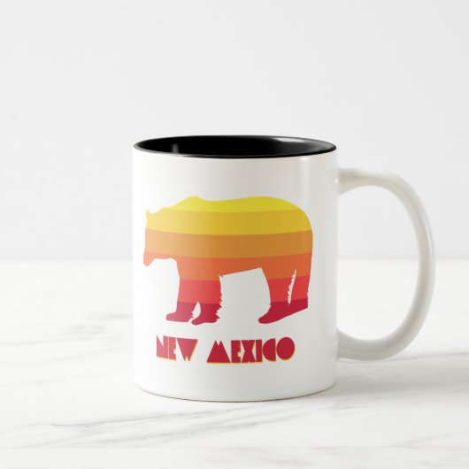 Tasse 2 Couleurs Ours du Nouveau-Mexique (Droit)