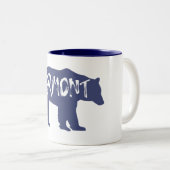Tasse 2 Couleurs Ours du Vermont (Devant droit)