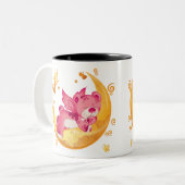 Tasse 2 Couleurs ours en peluche (Devant gauche)