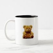 Tasse 2 Couleurs Ours en peluche (Gauche)