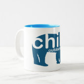 Tasse 2 Couleurs Ours extérieur de réfrigération (Devant gauche)