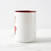 Tasse 2 Couleurs Ours mignon (Centre)