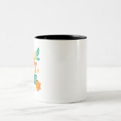 Tasse 2 Couleurs Ours Motivationnel - Desi Cool, Vibrant et Inspira (Centre)