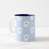 Tasse 2 Couleurs Ours polaire chonky (Devant gauche)