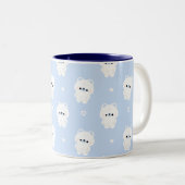 Tasse 2 Couleurs Ours polaire chonky (Devant droit)
