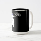 Tasse 2 Couleurs Ours polaire croit en vous Amoureux de l'ours pola (Devant droit)