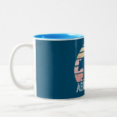 Tasse 2 Couleurs Ours rétro Abingdon Virginie (Gauche)
