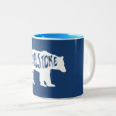 Tasse 2 Couleurs Ours Revelstoke (Devant droit)