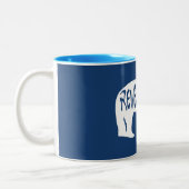 Tasse 2 Couleurs Ours Revelstoke (Gauche)
