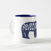 Tasse 2 Couleurs Ours Revelstoke (Devant gauche)