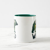 Tasse 2 Couleurs Ours Sauvage Nature (Centre)