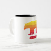 Tasse 2 Couleurs Ours sierras (Devant gauche)