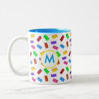 Ours Sucrés Multicolores & Monogramme