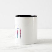Tasse 2 Couleurs Outils de dentiste (Centre)