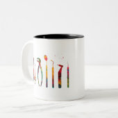 Tasse 2 Couleurs Outils Dentiste (Devant gauche)