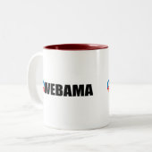 TASSE 2 COULEURS OWE-BAMA (Devant gauche)